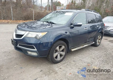 2011 Acura Mdx Technology Package from USA, damaged, VIN 2HNYD2H64BH523123